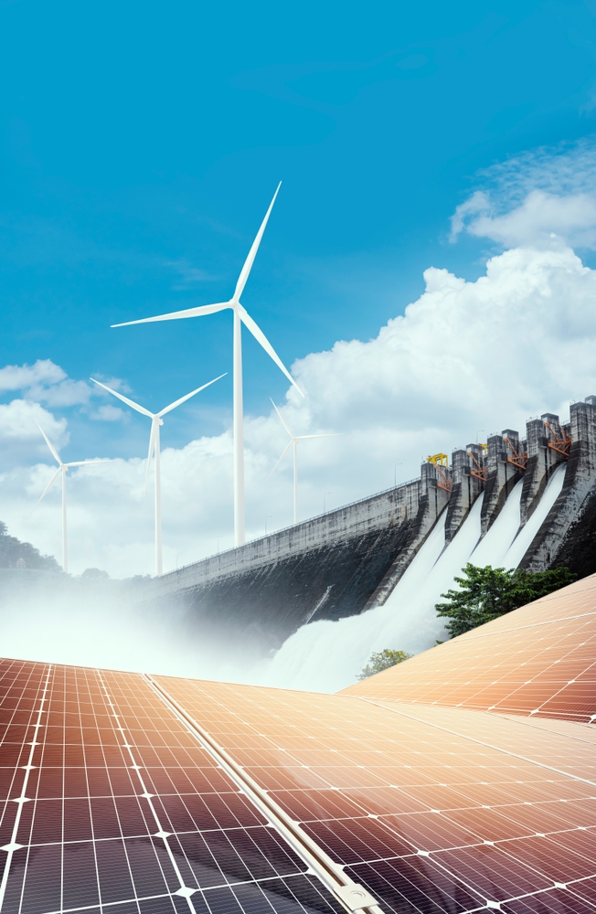 solar, wind, and hydro power image